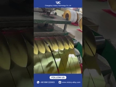 Precision cut brass band releases golden light