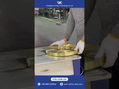 Brass tape packaging video, witness the gold-like protection and exquisite presentation