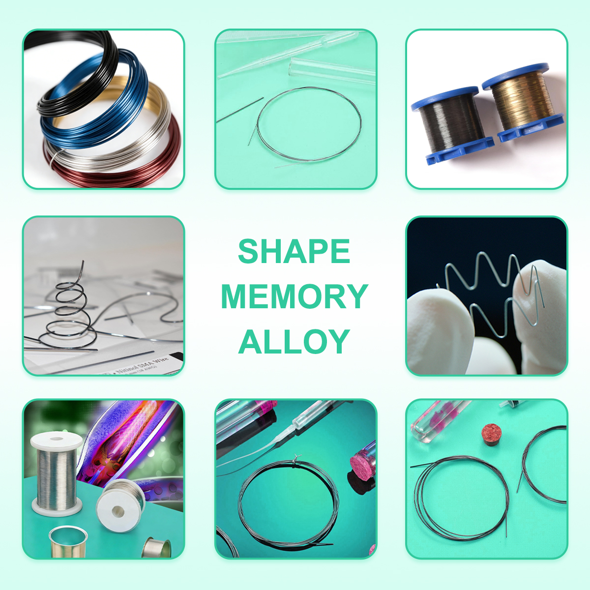 Advanced Nitinol Wire for Implantable Devices in Medical Applications