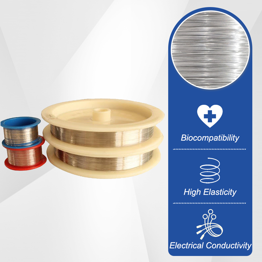 High Performance Platinum Iridium Wire ASTM B684 for Cardiac Leads