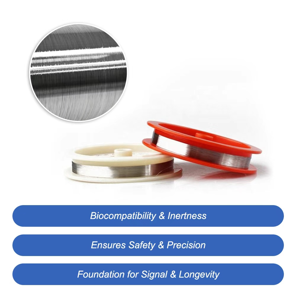 High Performance Platinum Iridium Wire ASTM B684 for Cardiac Leads