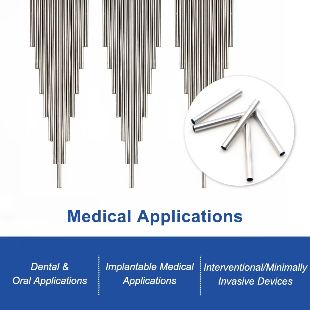 Premium L605 Cobalt Chrome Tubing for Coronary Vascular Stents - High Radial Strength