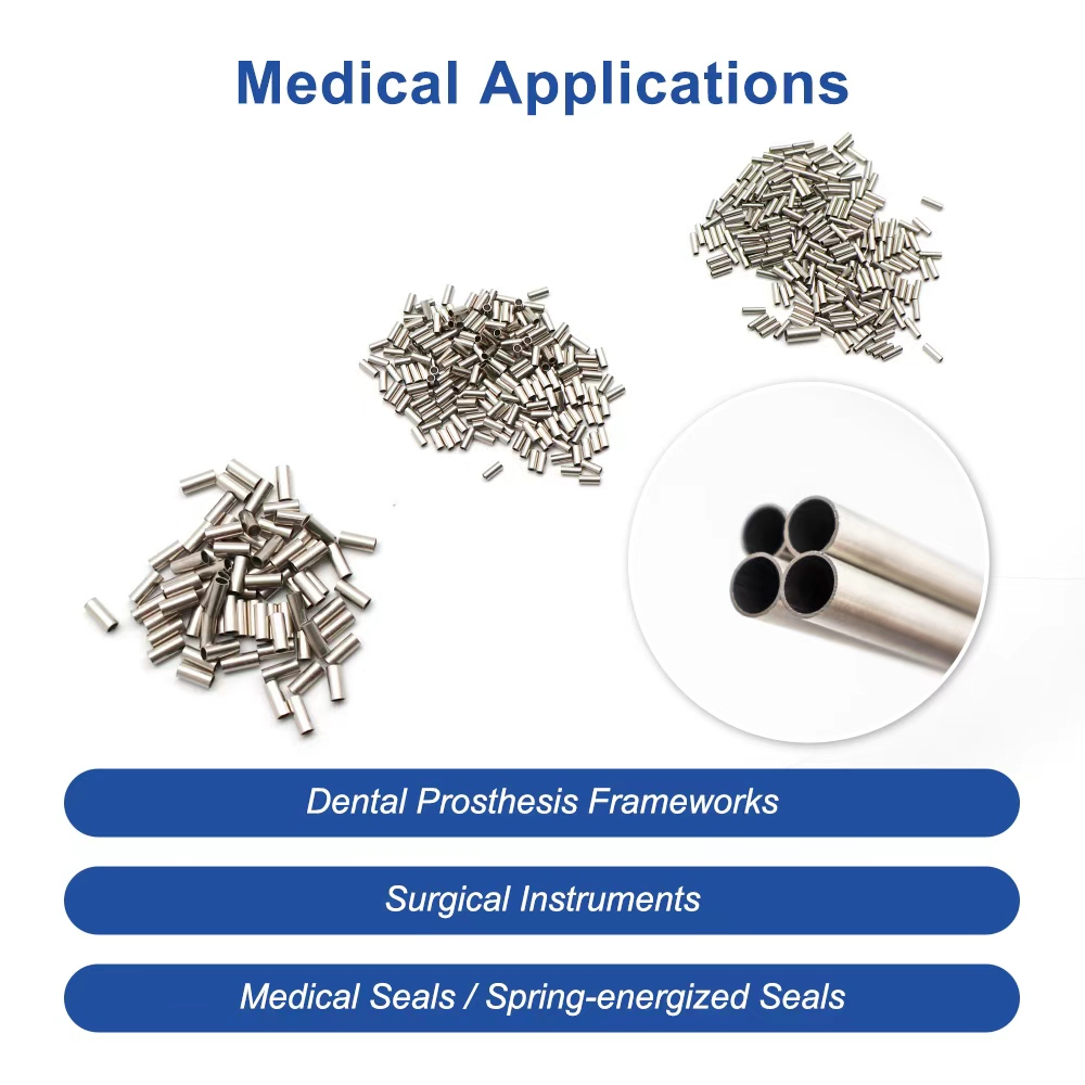 Precision Seamless Cobalt Chromium Medical Tube for Cardiovascular Implant