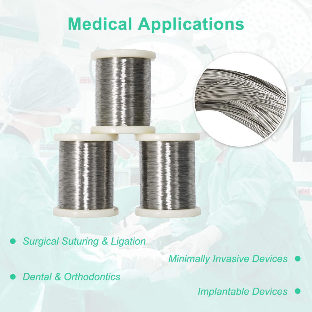 High Tensile Medical Stainless Steel Wire Supplier for Needles