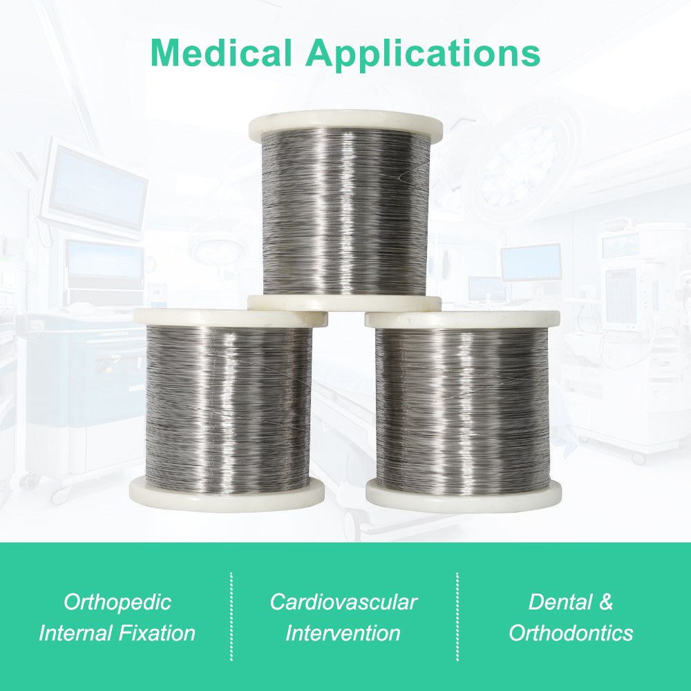 High Tensile Medical Stainless Steel Wire Supplier for Needles