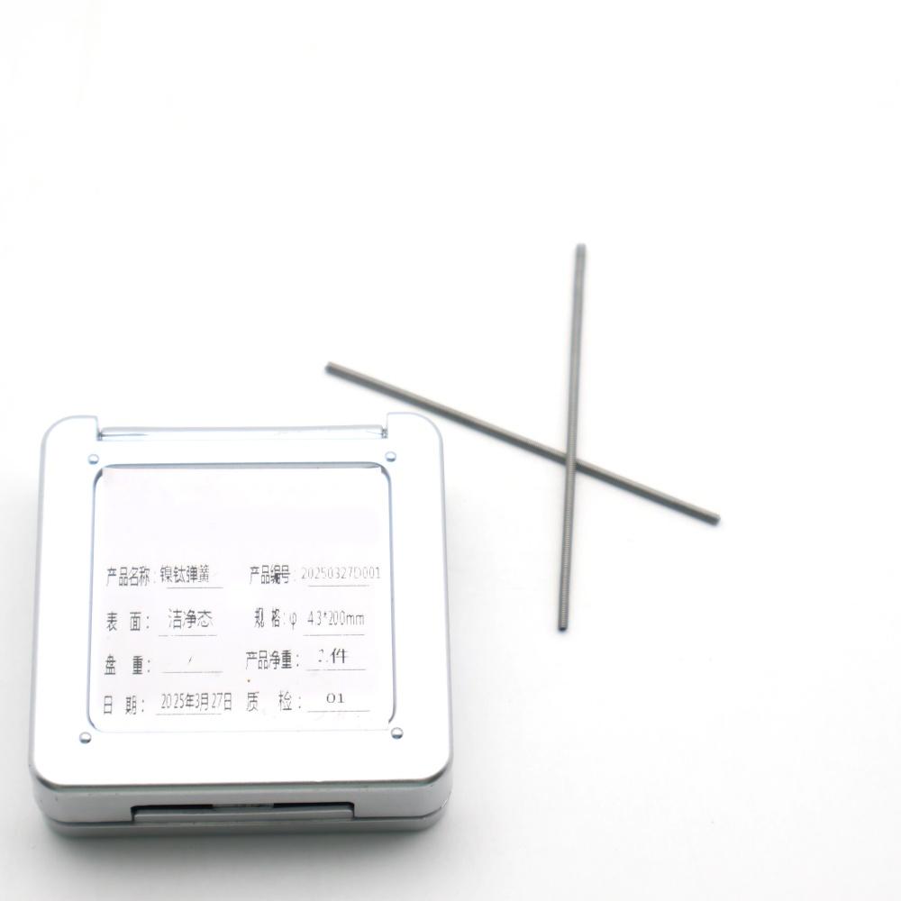 Medical Implantable Nitinol Compression Springs Shape Memory Custom