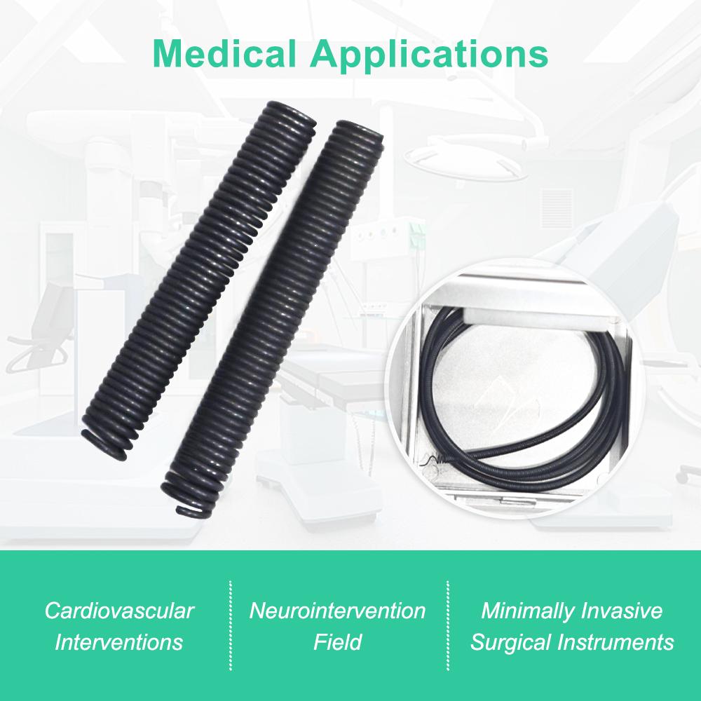 Medical Implantable Nitinol Compression Springs Shape Memory Custom Medical Implantable Nitinol Compression Springs Shape Memory Custom