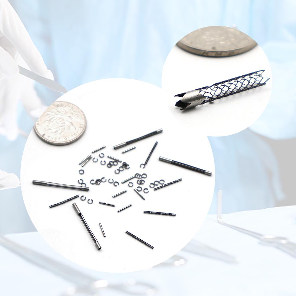 Precision Laser Cut ASTM F2063 Nitinol Medical Stents & Catheters